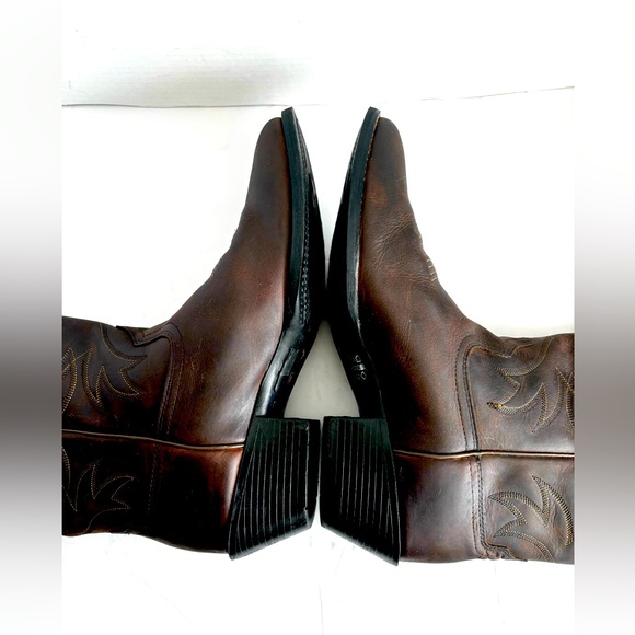 NWOT ARIAT WESTERN COWGIRL HERITAGE DISTRESSED BROWN WOMANS BOOTS  SZ 9B - Picture 5 of 16